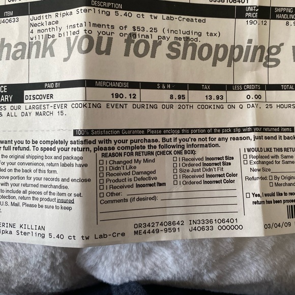 Judith Ripka Sterling 5.40 ct tw Lab Created Necklace - Picture 9 of 9